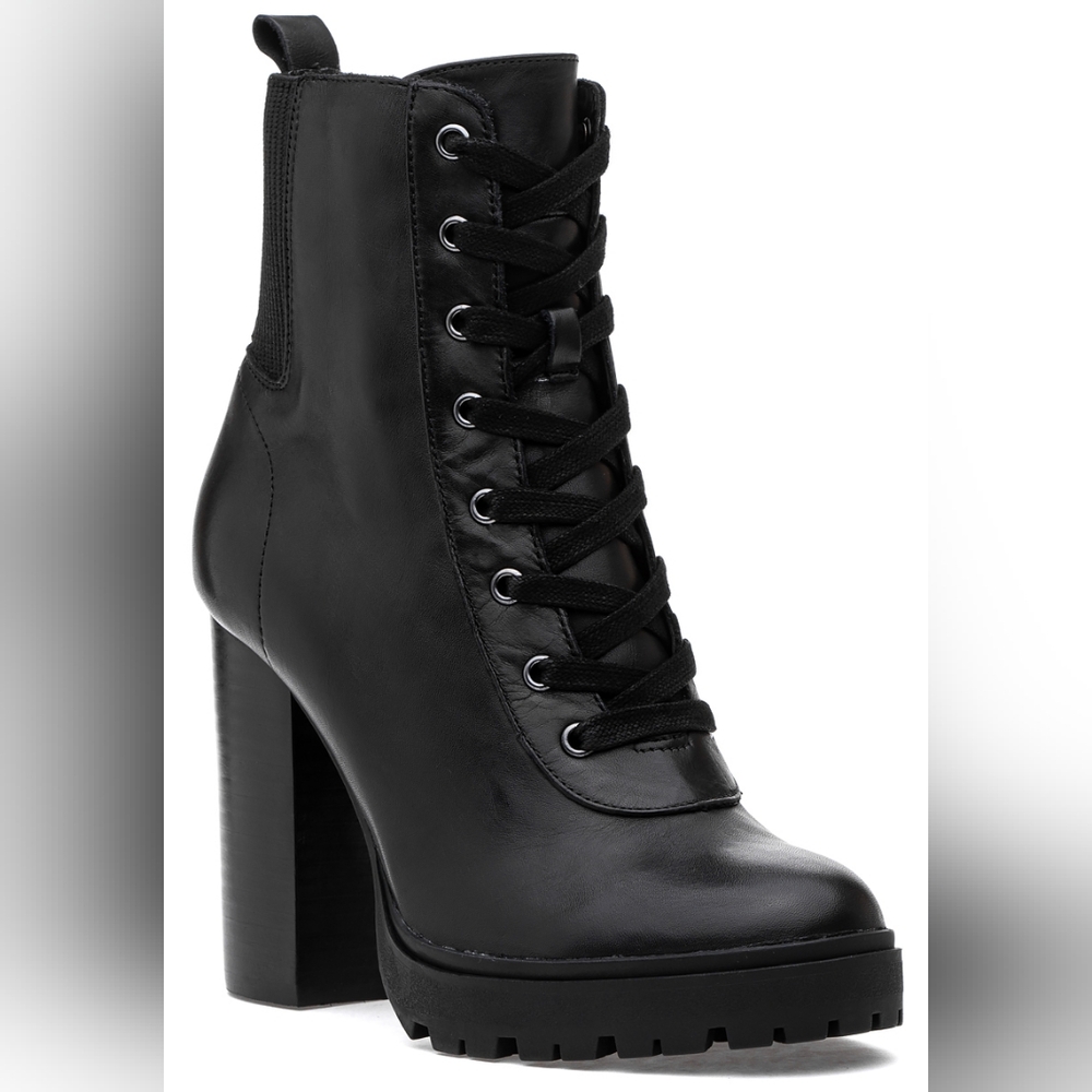 Steve Madden Black Ankle Boots